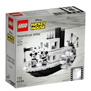 LEGO®, Ideas, Disney, Steamboat Willie, 21317