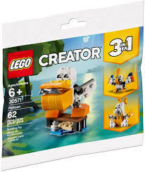 LEGO®, Creator 3in1, Polybeutel Pelikan, 30571