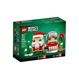 LEGO®, BrickHeadz™, Weihnachten, Mr. und Mrs. Santa Claus 40274
