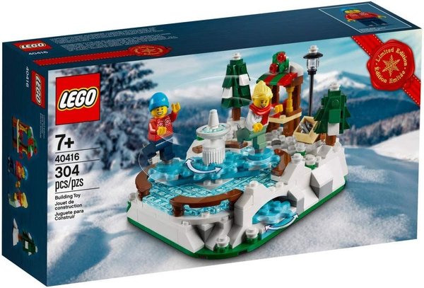 LEGO® 40416 Limited Edition, Eislaufbahn mit 2 Minifiguren, GWP 2020