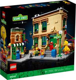 LEGO® IDEAS, 123 Sesame Street 21324 Sesamstrasse