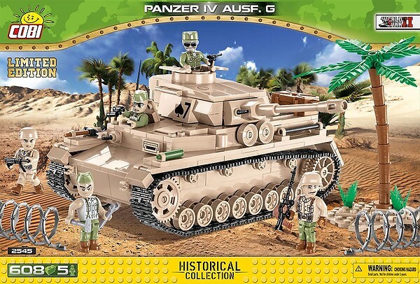 COBI 2545 Limited Edition, Panzer IV Ausf.G - Limitierte Auflage