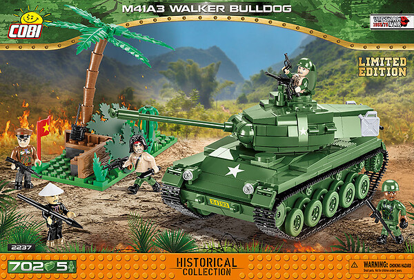 COBI 2237 Limited Edition, M41A3 Walker Bulldog Limitierte Auflage