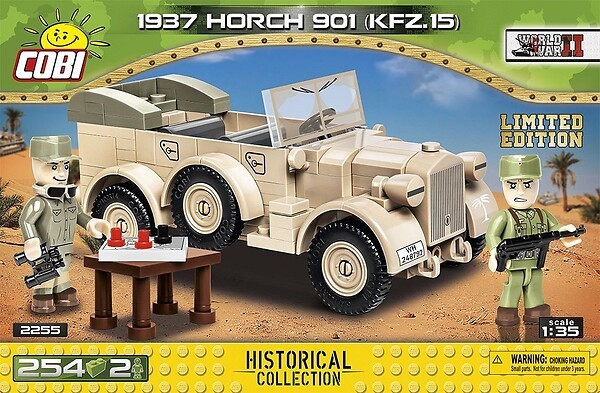 COBI 2255 Limited Edition, 1937 Horch 901 kfz.15 - Limitierte Auflage