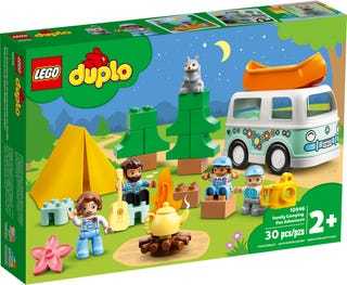 LEGO® DUPLO®, 10946, Familienabenteuer mit Campingbus