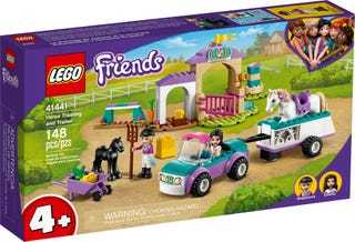 LEGO® Friends, 41441, Trainingskoppel und Pferdeanhänger