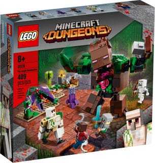 LEGO® Minecraft™, 21176, Die Dschungel Ungeheuer