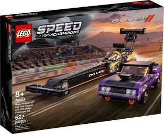 LEGO® Speed Champions Mopar Dodge//SRT Top Fuel Dragster und 1970 Dodge Challenger T/A, 76904