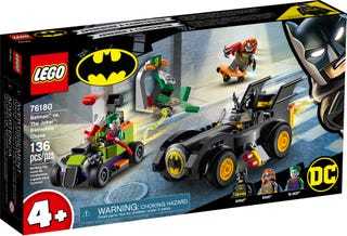 LEGO® DC Batman™: Batman™ vs. Joker™: Verfolgungsjagd im Batmobil, 76180
