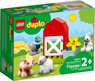 LEGO® DUPLO® Spielset „Tierpflege auf dem Bauernhof“, 10949