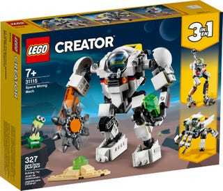 LEGO® Creator 3-in-1-Bauset  „Weltraum-Mech“, 31115