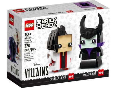 LEGO®, BrickHeadz™, Cruella und Maleficent, 40620