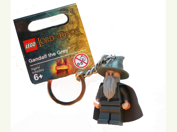 LEGO® , Schlüsselanhänger, Lord of the Rings™, Gandalf the Grey™, 850515