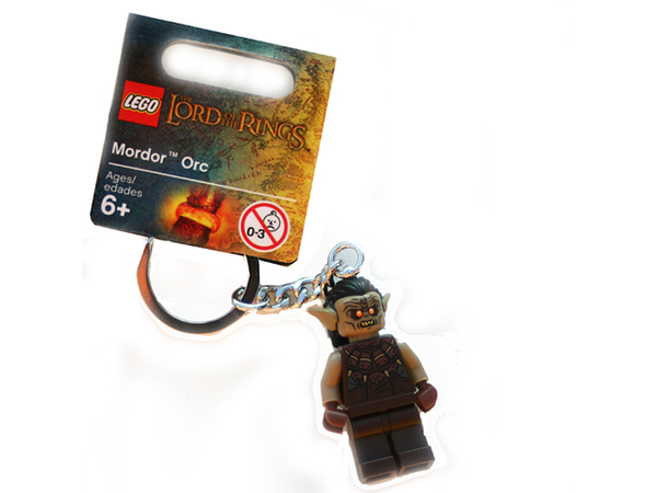 LEGO® , Schlüsselanhänger, Lord of the Rings™, Mordor™ Orc, 850514