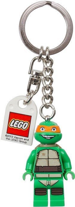 LEGO® , Schlüsselanhänger, Teenage Mutant Ninja Turtles, Michelangelo™, 850653