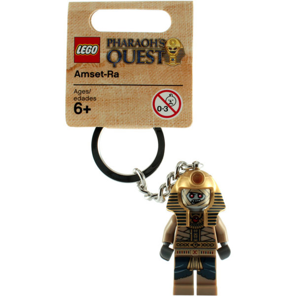 LEGO® , Schlüsselanhänger, Pharaoh´s Quest, Amset-Ra, 853165