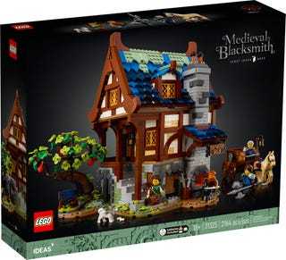 LEGO® IDEAS, Mittelalterliche Schmiede, 21325