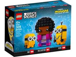 LEGO®,  BrickHeadz™ Minions , 40421, Belle Bottom, Kevin & Bob No. 107 - 109