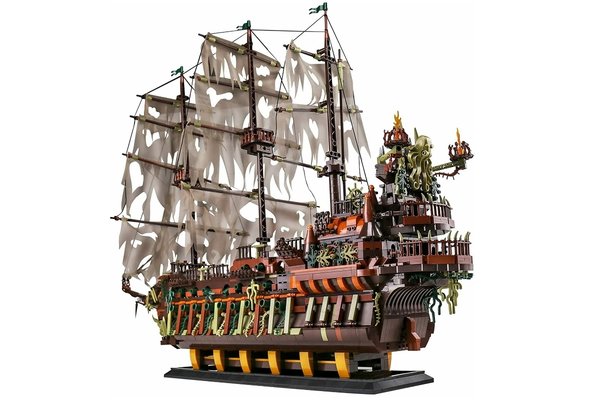 Mould King, 13138, Piratenschiff Flying Dutchman, 3653 Klemmbausteine