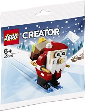 LEGO®, Creator Weihnachtsmann auf Skiern