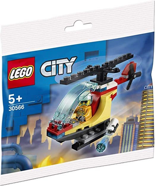 LEGO®, City, Polybeutel Feuerwehrhubschrauber, 30566