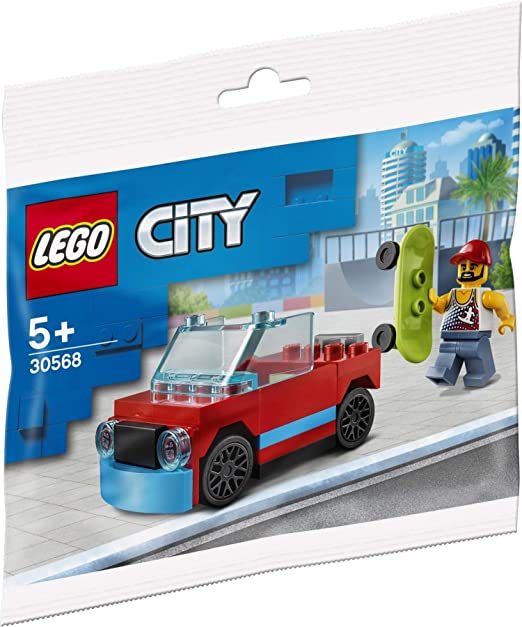 LEGO®, City, Polybeutel Skateboarder, 30568