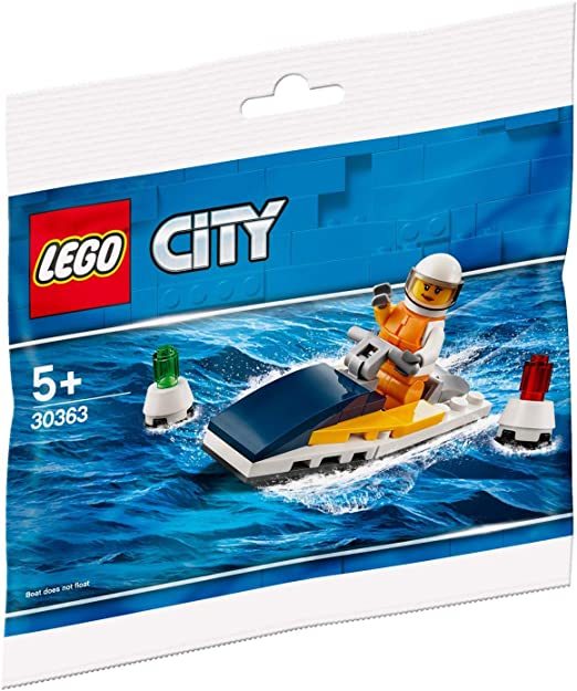 LEGO®, City, Polybeutel Rennboot, 30363