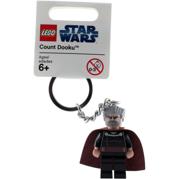 LEGO® Schlüsselanhänger, Star Wars™ Count Dooku™, 852549