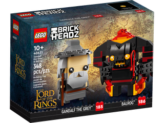 LEGO®, BrickHeadz™, Herr der Ringe, Gandalf der Graue und Balrog™, 40631