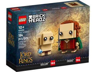 LEGO®, BrickHeadz™, Herr der Ringe, Frodo™ und Gollum™, 40630