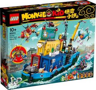 LEGO®, Monkie Kid™, Monkie Kids geheime Teambasis, 80013