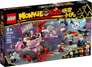 LEGO®, Monkie Kid™, Pigsys Nudelwagen, 80026
