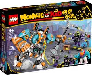 LEGO®, Monkie Kid™, Supermeca de Carga de Sandy, 80025