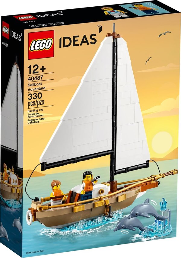 LEGO®, IDEAS, Segelabenteuer, 40487, GWP 2021